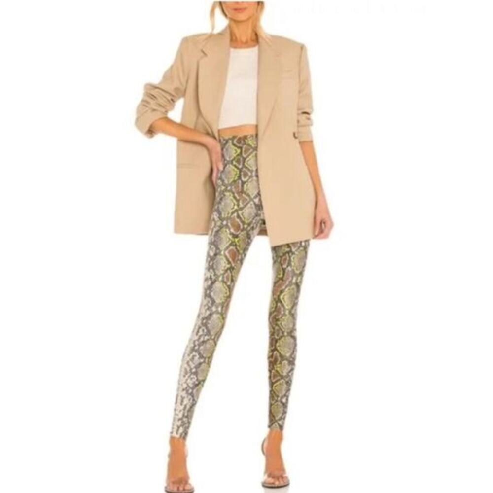 commando snake‎ leather leggings L